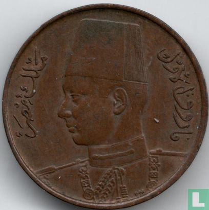 Ägypten ½ Millieme 1938 (AH1357) - Bild 2