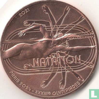 France ¼ euro 2021 "2024 Summer Olympics in Paris - Swimming" - Image 1