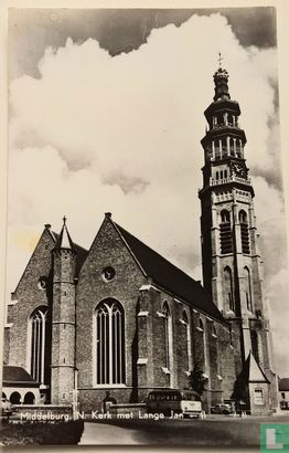 N.Kerk met Lange Jan - Afbeelding 1