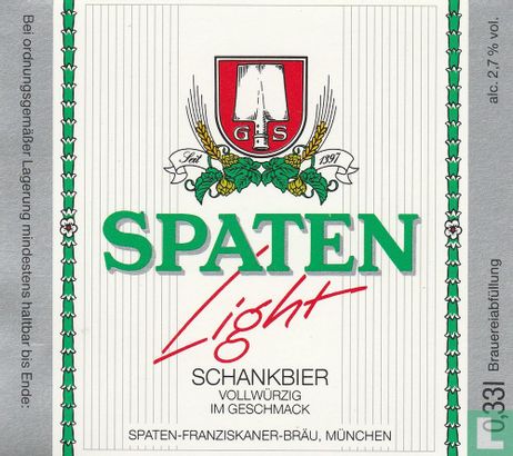 Spaten Light