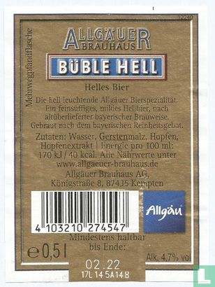 Allgäuer Büble Bier Bayrisch Hell - Image 2