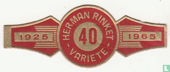 Herman Rinket 40 Variété - 1925 - 1965 - Image 1