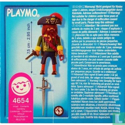 Playmobil Piraten Kapitein / Pirate - Image 3