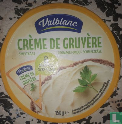 Valblanc crème de Gruyère