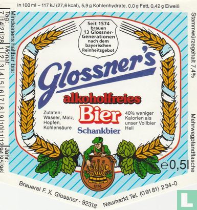 Glossner's Alkoholfreies Bier
