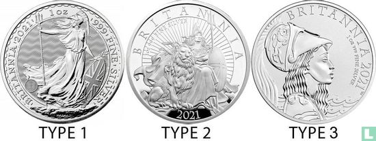 Vereinigtes Königreich 2 Pound 2021 (Typ 1 - ungefärbte) - Bild 3