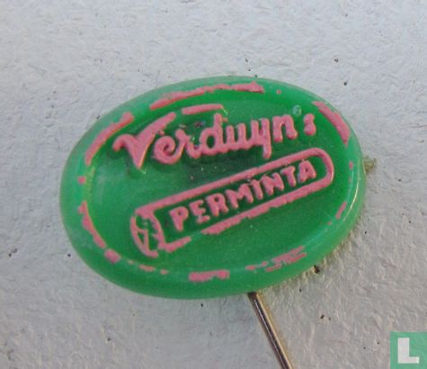 Verduyn's perminta (roze op groen)