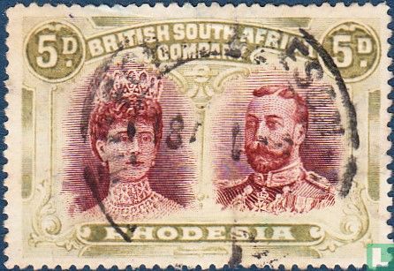 Koning George V en Mary