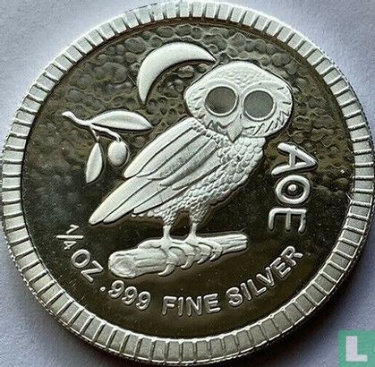 Niue 1 dollar 2021 "Athenian owl" - Afbeelding 2