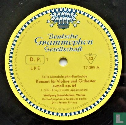 Konzert fur violine und orchester e-moll op. 64 - Image 3