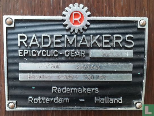 Rademakers Epicyclip Gear
