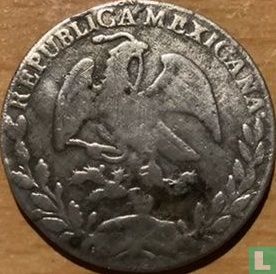 Mexique 4 reales 1858 (Zs MO) - Image 2