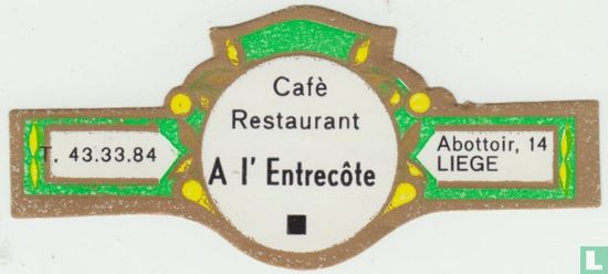 Café Restaurant A l'Entrecôte - T. 43.33.84 - Abottoir. 14 Liege - Afbeelding 1