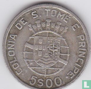 Sao Tome and Principe 5 escudos 1939 - Image 2