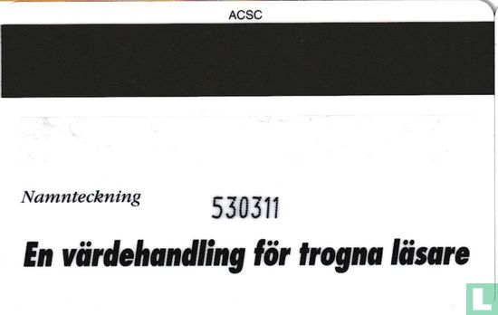 Benefit card Hallandsposten 2001 - Bild 2