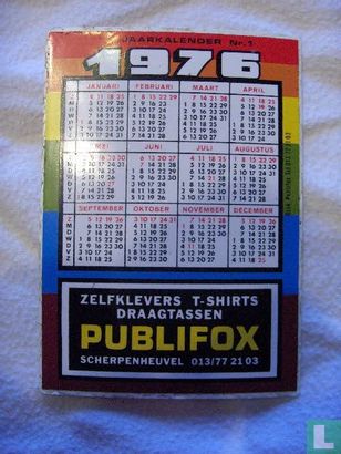 Publifox kalender