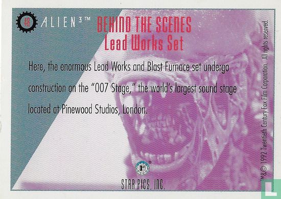 Behind the Scenes: Lead Works Set - Afbeelding 2
