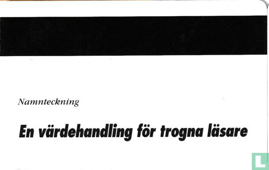 Benefit card Hallandsposten 2002 - Afbeelding 2