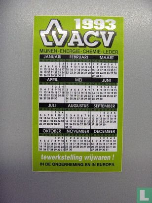 ACV kalender