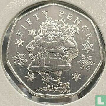 Guernsey 50 pence 2021 "Santa Claus" - Image 2