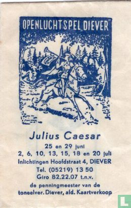 Openluchtspel "Diever" Julius Caesar - Afbeelding 1