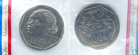 Congo-Brazzaville 500 francs 1985 - Afbeelding 3
