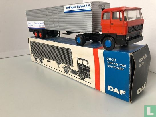 DAF FT 2800 Trekker met Eurotrailer - Image 1