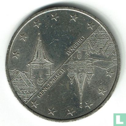 Frankrijk 2 Euro - Obernai - Gengenbach 1997 - Afbeelding 2