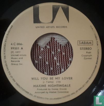 Will You Be My Lover  - Image 2