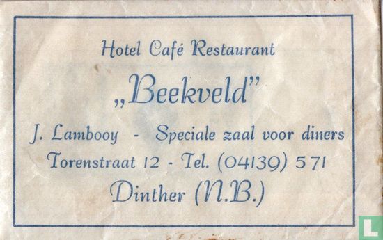 Hotel Café Restaurant "Beekveld" - Afbeelding 1