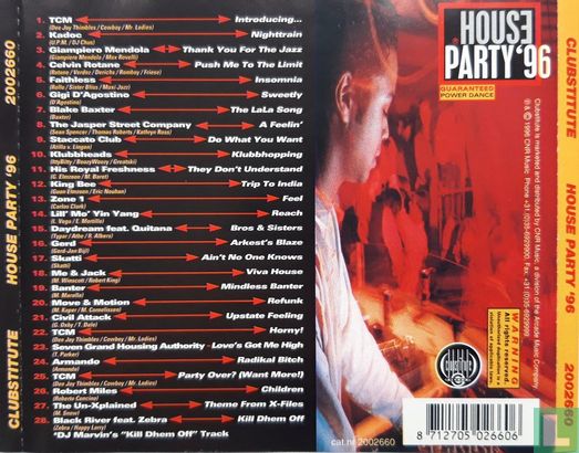 House Party '96 - Guaranteed Power Dance - Afbeelding 2