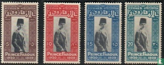 9e verjaardag Kroonprins Farouk  - Afbeelding 1