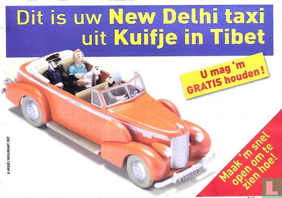 Dit is uw New Delhi taxi uit Kuifje in Tibet - Image 1