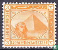 Sphinx et pyramide de Khéop
