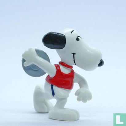 Snoopy as discus thrower  - Image 1