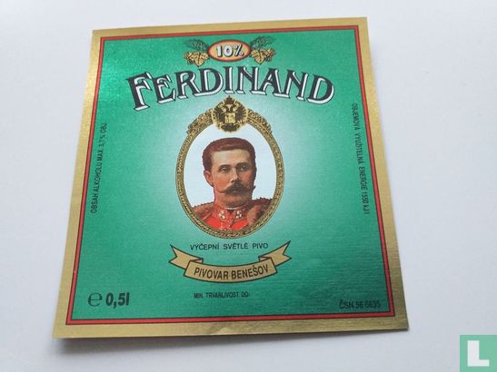 Ferdinand vycepni svetle pivo 