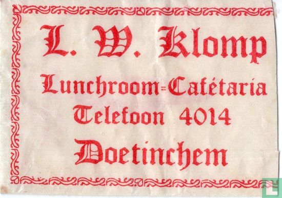 L.W. Klomp Lunchroom Cafétaria - Afbeelding 1
