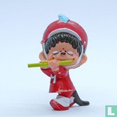 Monchhichi with flute - Image 1