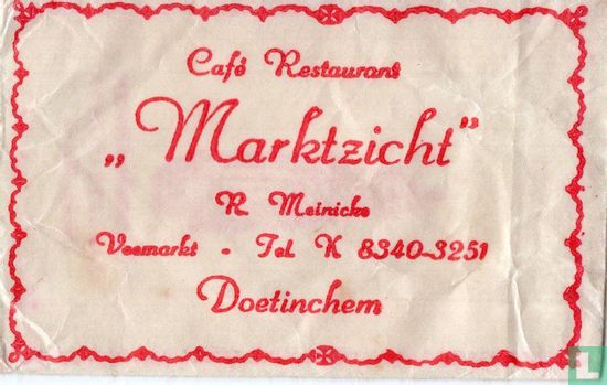 Café Restaurant "Marktzicht" - Image 1