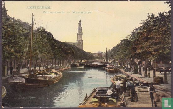Prinsengracht  ---  Westertoren.