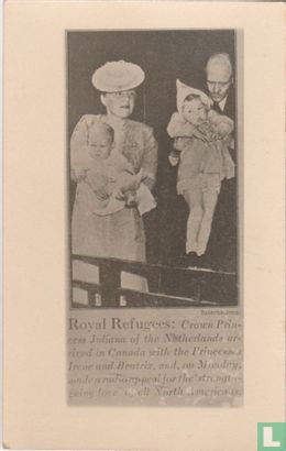 Royal Refugees: Crown Princess Juliana of the Netherlands arrived in Canada with the Princesses Irene and Beatrix - Afbeelding 1