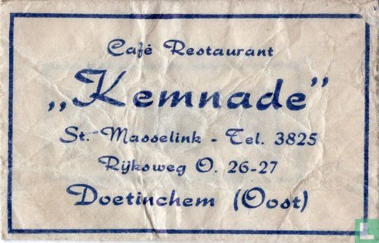 Café Restaurant "Kemnade" - Afbeelding 1