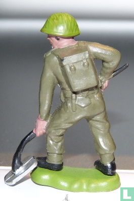 Britse infanterist met mijnendetector - Afbeelding 2