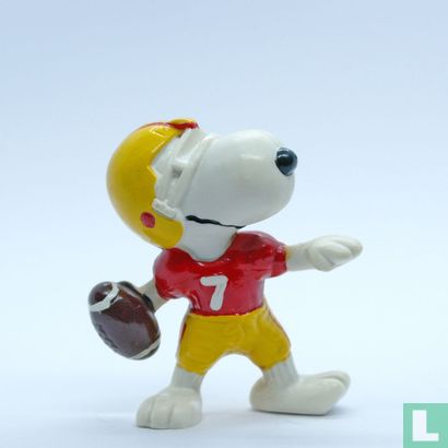 Snoopy als American footballspeler no.7 - Afbeelding 1