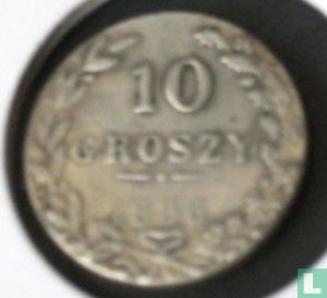 Polen 10 groszy 1836 - Image 1