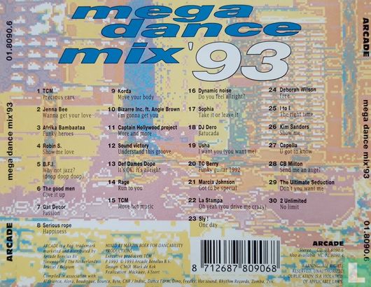 Mega Dance Mix '93 - Bild 2