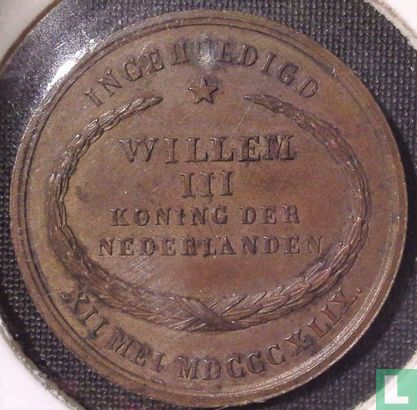 Nederland  Inhuldiging Willem III  1849 - Afbeelding 1