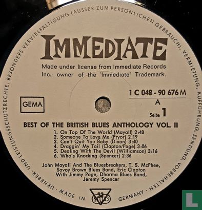 Best of the British Blues Anthology Vol. 2 - Image 3