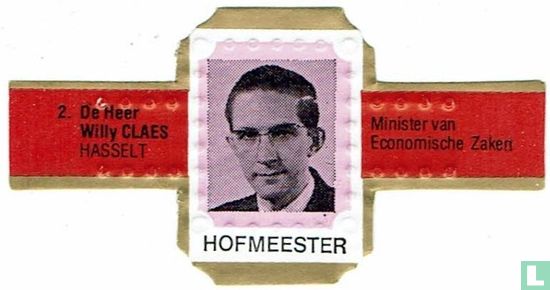 De Heer Willy Claes Hasselt - Minister van Economische Zaken - Bild 1
