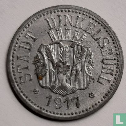 Dinkelsbühl 10 pfennig 1917 - Afbeelding 1